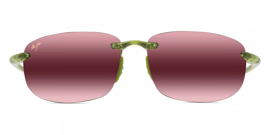 Maui Jim™ HO'OKIPA MM407-057 64 - Shiny Transparent Light Green
