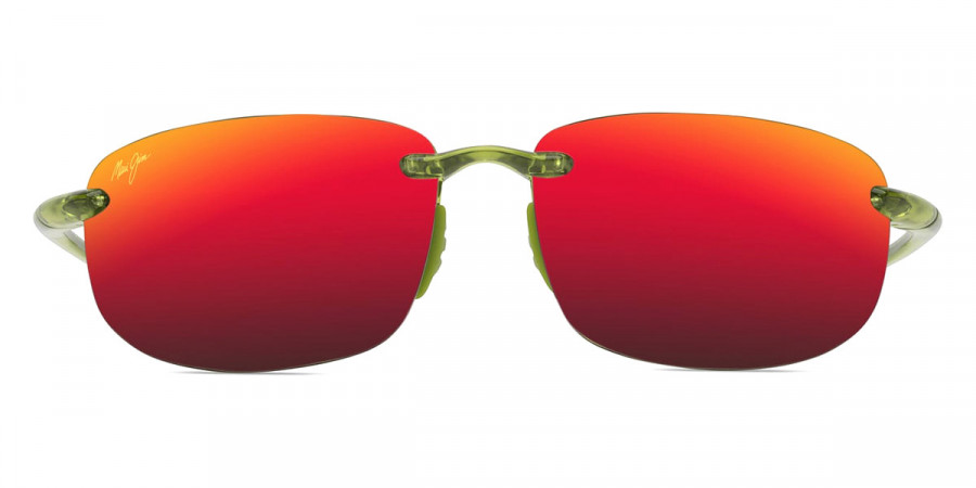 Maui Jim™ HO'OKIPA MM407-073 64 - Shiny Transparent Light Green