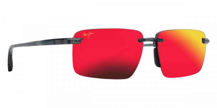 Color: Shiny Transparent Foliage Green (MM626-057) - Maui Jim MJIMM626-05761