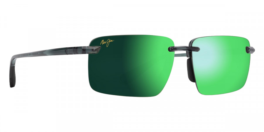Color: Shiny Transparent Foliage Green (MM626-065) - Maui Jim MJIMM626-06561