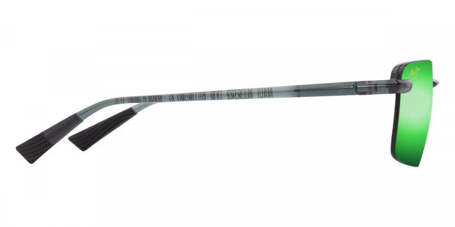 Color: Shiny Transparent Foliage Green (MM626-065) - Maui Jim MJIMM626-06561