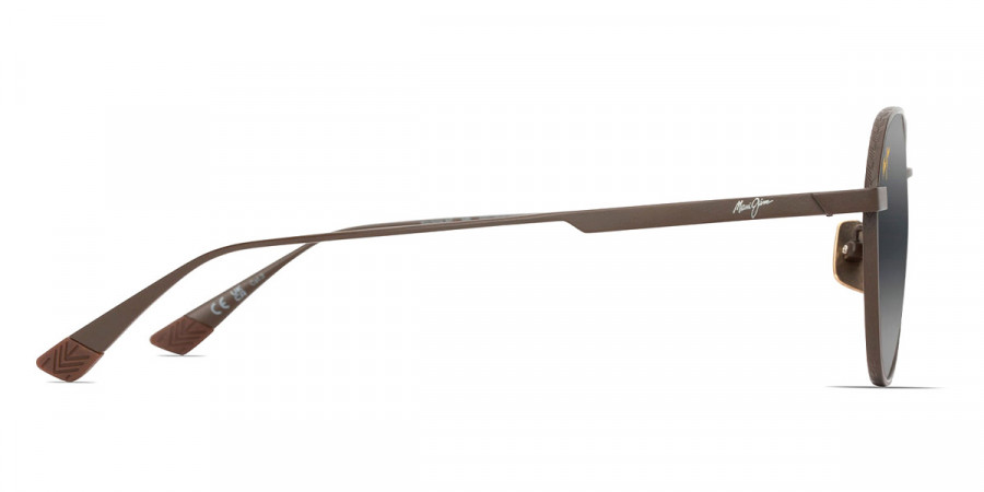Color: Shiny Brown (MM627-001) - Maui Jim MJIMM627-00155
