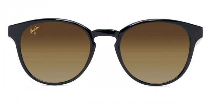 Maui Jim™ HIEHIE MM636-006 50 - Shiny Black with Trans Light Grey