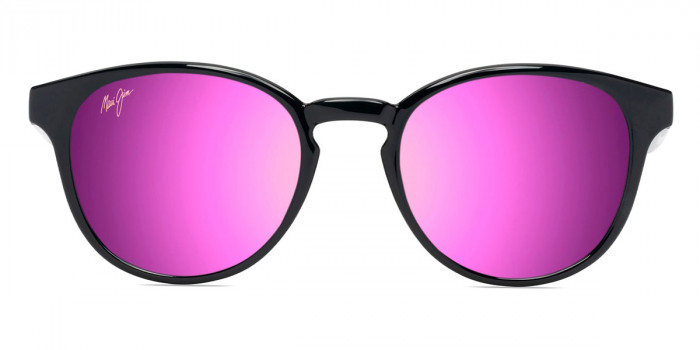 Maui Jim™ HIEHIE MM636-033 50 - Shiny Black with Trans Light Grey