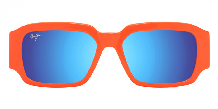 Maui Jim™ KŪPALE MM639-010 55 Shiny Orange Sunglasses