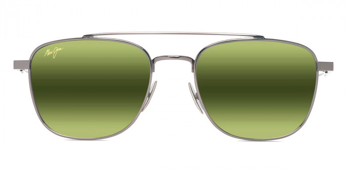 Maui Jim™ KAHANA MM640-006 53 - Shiny Dark Ruthenium