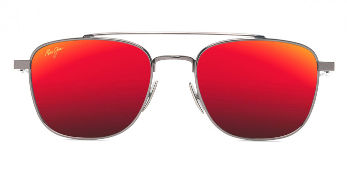 Maui Jim™ KAHANA MM640-028 53 - Shiny Dark Ruthenium