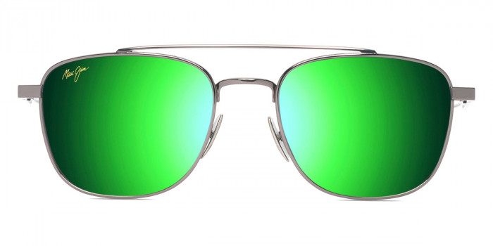 Maui Jim™ KAHANA MM640-031 53 - Shiny Dark Ruthenium