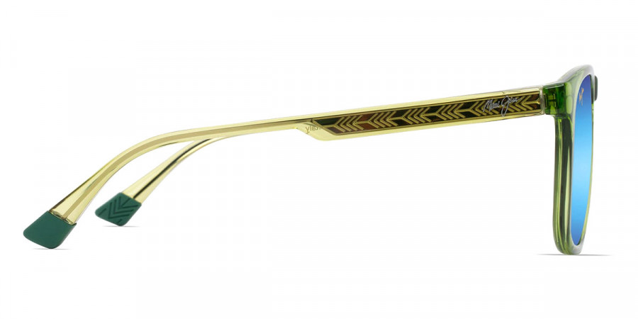 Color: Shiny Trans Grass Green (MM641-032) - Maui Jim MJIMM641-03255