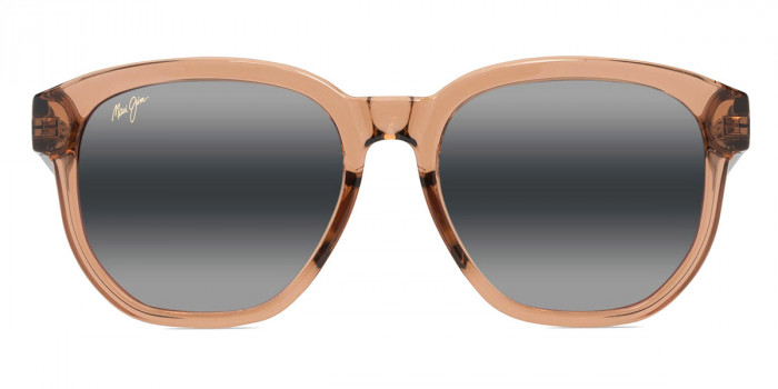 Maui Jim™ AKAHAI ASIAN FIT MM646-001 56 - Shiny Trans Light Brown