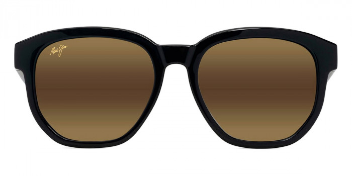 Maui Jim™ AKAHAI ASIAN FIT MM646-007 56 - Shiny Black with Trans Light Gray