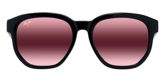 Maui Jim™ AKAHAI ASIAN FIT MM646-011 56 - Shiny Black with Trans Light Gray