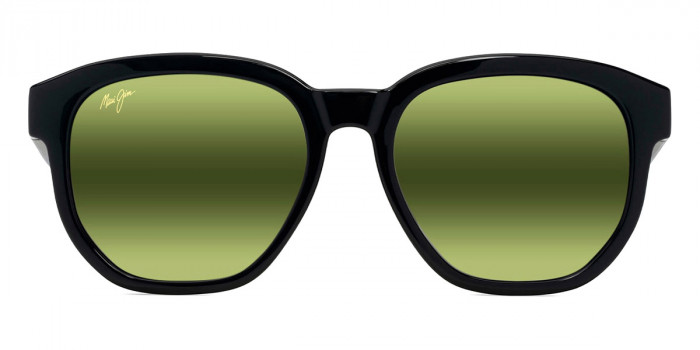 Maui Jim™ AKAHAI ASIAN FIT MM646-025 56 - Shiny Black with Trans Light Gray