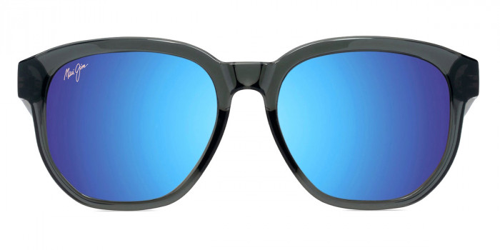 Maui Jim™ AKAHAI ASIAN FIT MM646-031 56 - Shiny Trans Dark Gray