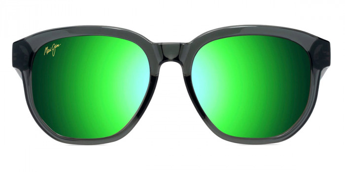 Maui Jim™ AKAHAI ASIAN FIT MM646-043 56 - Shiny Trans Dark Gray