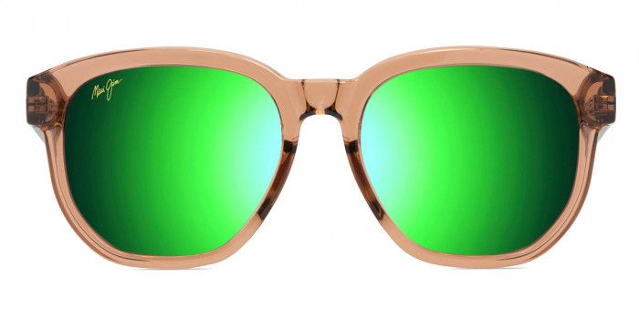 Maui Jim™ AKAHAI ASIAN FIT MM646-044 56 - Shiny Trans Light Brown