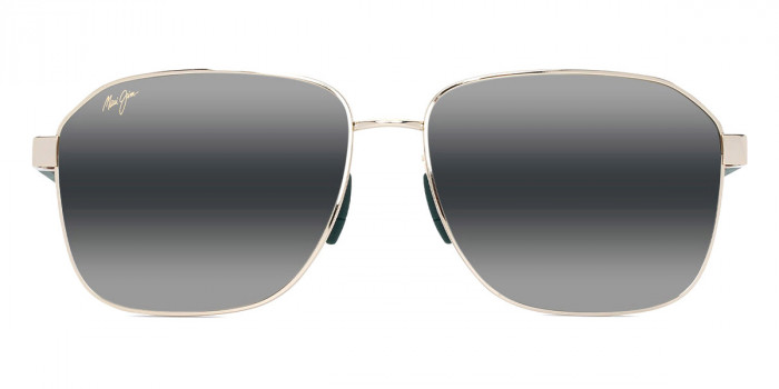 Maui Jim™ 'ONIPA'A ASIAN FIT MM651-012 61 - Shiny Gold with Green