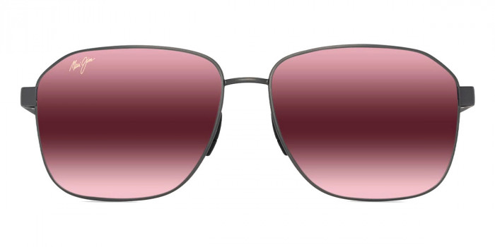 Maui Jim™ 'ONIPA'A ASIAN FIT MM651-016 61 - Matte Gunmetal with Black