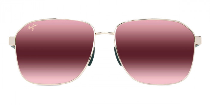 Maui Jim™ 'ONIPA'A ASIAN FIT MM651-018 61 - Shiny Gold with Green