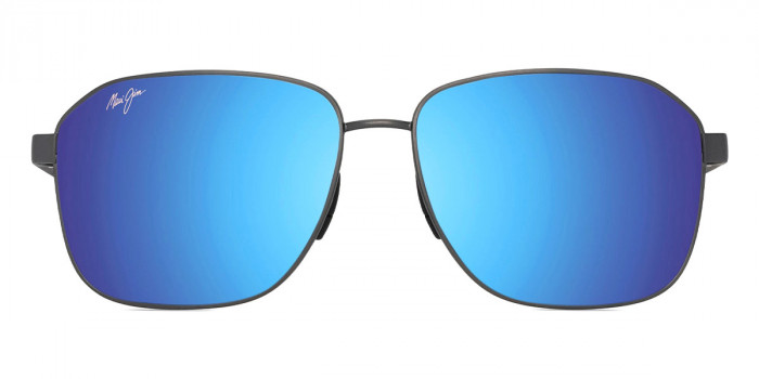 Maui Jim™ 'ONIPA'A ASIAN FIT MM651-022 61 - Matte Gunmetal with Black