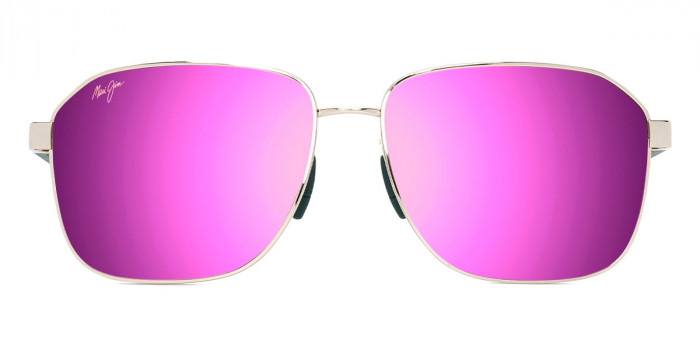 Maui Jim™ 'ONIPA'A ASIAN FIT MM651-027 61 - Shiny Gold with Green