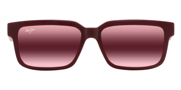 Maui Jim™ HIAPO ASIAN FIT MM655-023 56 - Matte Burgundy