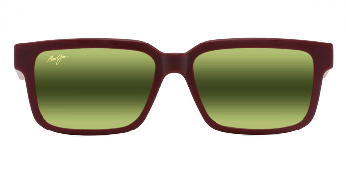 Maui Jim™ HIAPO ASIAN FIT MM655-027 56 - Matte Burgundy