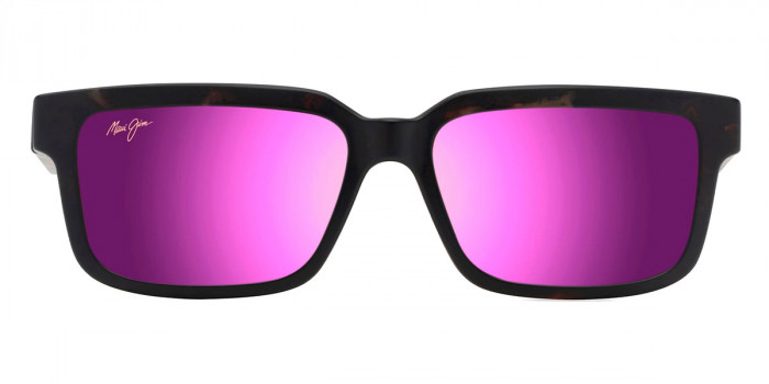 Maui Jim™ HIAPO ASIAN FIT MM655-012 56 - Matte Dark Havana