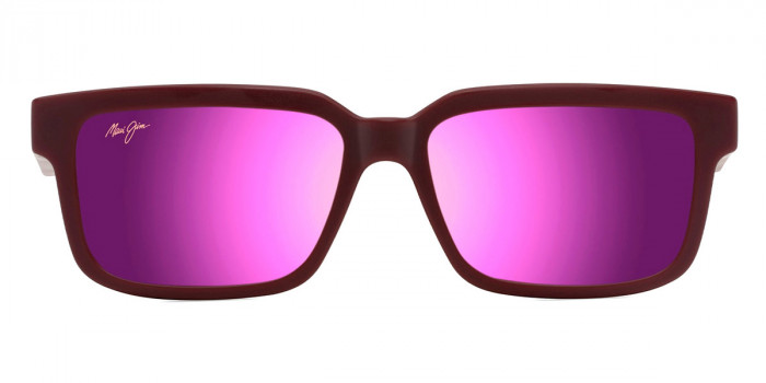 Maui Jim™ HIAPO ASIAN FIT MM655-035 56 - Matte Burgundy