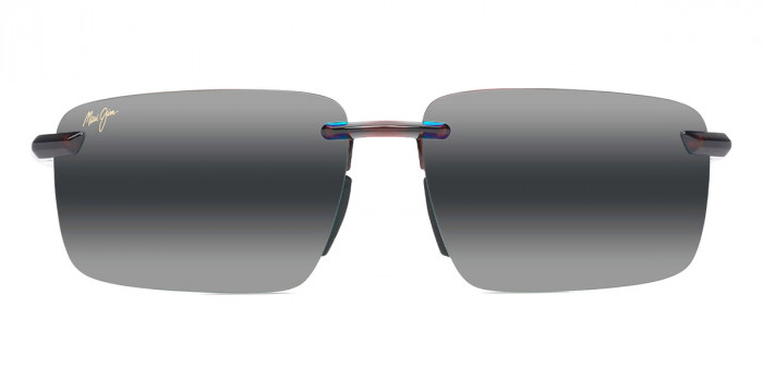 Maui Jim™ LAULIMA ASIAN FIT MM656-001 61 - Shiny Trans Brown