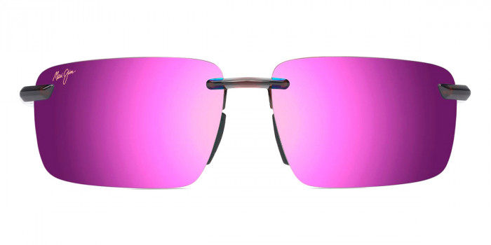 Maui Jim™ LAULIMA ASIAN FIT MM656-026 61 - Shiny Trans Brown