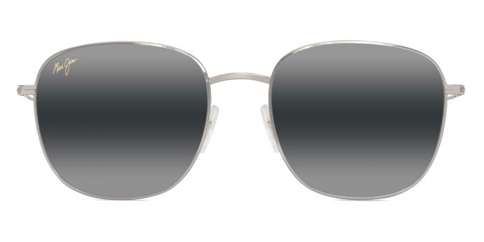 Maui Jim™ ŌLALI ASIAN FIT MM657-002 55 - Shiny Silver with Blue and Green