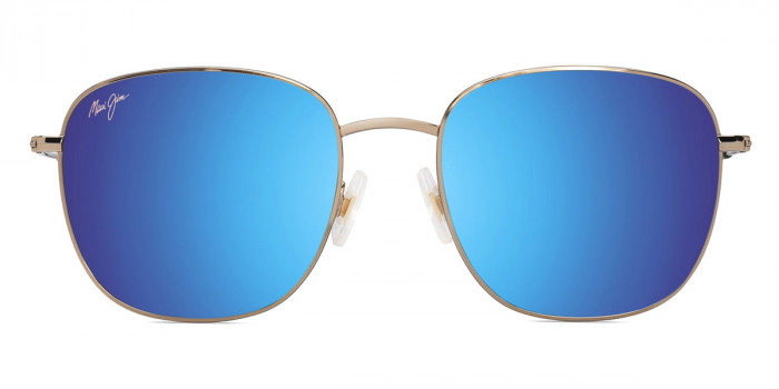 Maui Jim™ ŌLALI ASIAN FIT MM657-007 55 - Shiny Light Gold with Grayish-Green