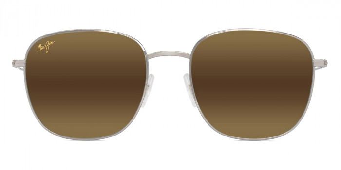 Maui Jim™ ŌLALI ASIAN FIT MM657-010 55 - Shiny Silver with Blue and Green