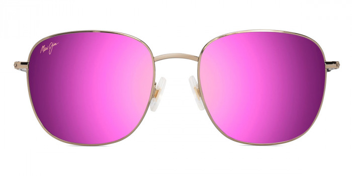 Maui Jim™ ŌLALI ASIAN FIT MM657-015 55 - Shiny Light Gold with Grayish-Green