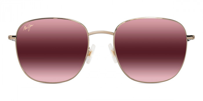 Maui Jim™ ŌLALI ASIAN FIT MM657-027 55 - Shiny Light Gold with Grayish-Green