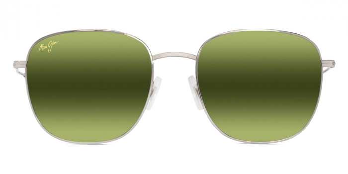 Maui Jim™ ŌLALI ASIAN FIT MM657-029 55 - Shiny Silver with Black