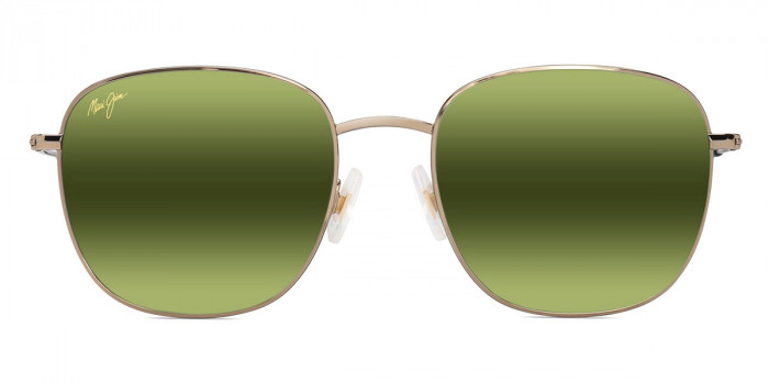 Maui Jim™ ŌLALI ASIAN FIT MM657-031 55 - Shiny Light Gold with Grayish-Green