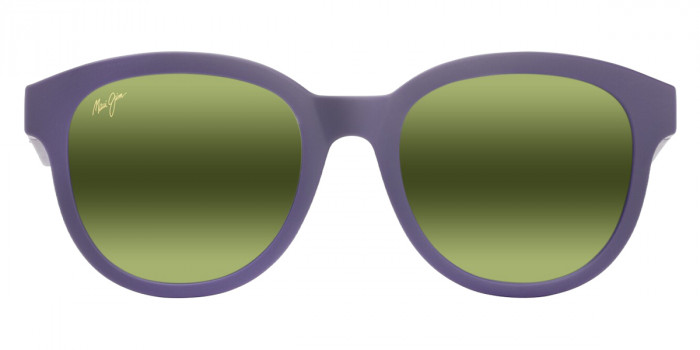 Maui Jim™ IHUPANI ASIAN FIT MM658-026 53 - Matte Dark Violet with Purple Interior