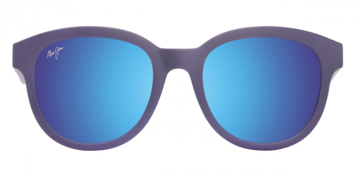 Maui Jim™ IHUPANI ASIAN FIT MM658-030 53 - Matte Dark Violet with Purple Interior