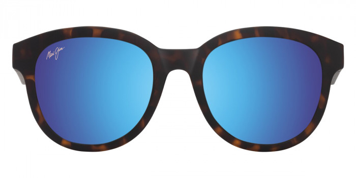 Maui Jim™ IHUPANI ASIAN FIT MM658-031 53 - Matte Dark Havana