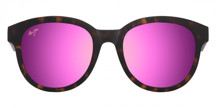 Maui Jim™ IHUPANI ASIAN FIT MM658-035 53 - Matte Dark Havana