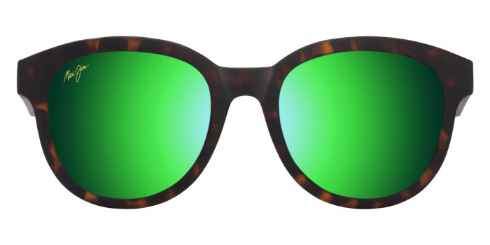 Maui Jim™ IHUPANI ASIAN FIT MM658-043 53 - Matte Dark Havana