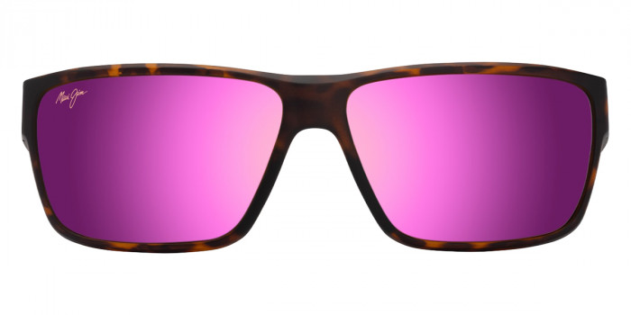 Maui Jim™ UILA MM661-040 62 - Matte Dark Havana with Orange