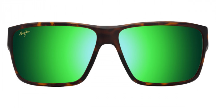 Maui Jim™ UILA MM661-048 62 - Matte Dark Havana with Orange