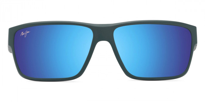 Maui Jim™ Uila Asian Fit MM662-004 62 - Matte Dark Military Green