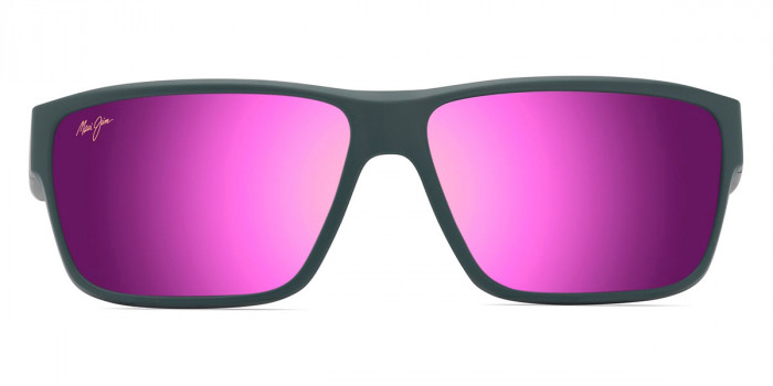 Maui Jim™ Uila Asian Fit MM662-025 62 - Matte Dark Military Green