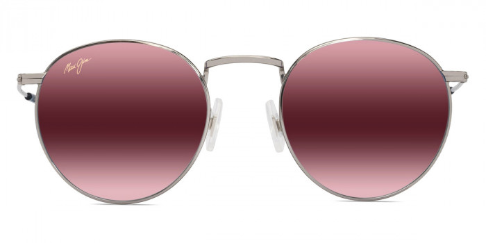 Maui Jim™ PŪKAUA MM667-026 50 - Shiny Silver with Blue and Green