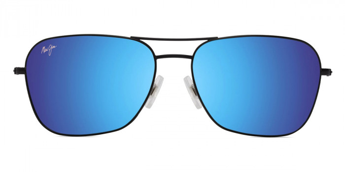 Maui Jim™ NA'AUAO MM675-008 58 - Matte Black Varnish