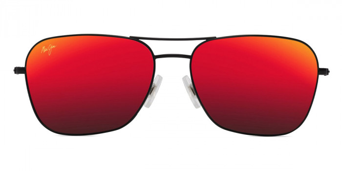 Maui Jim™ NA'AUAO MM675-044 58 - Matte Black Varnish